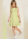 Yellow Colour Latest fancy Designer Party Festive Wear Imported Herban Line Children Stylish westren Collection GIRAA 03